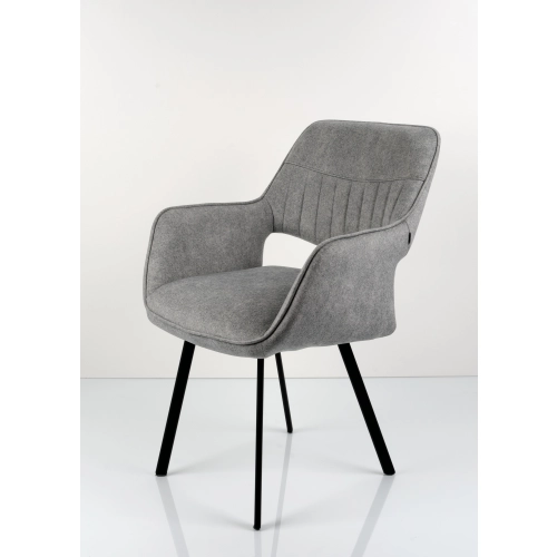 Krzesło DELUXE KR-162 Tkanina STRONG 14 Noga Metalowa